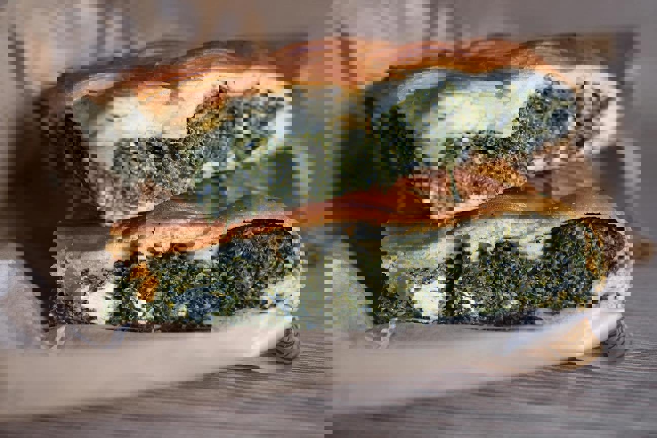 Kouzlo jarního pečení aneb špenátový koláč, který si zamilujete